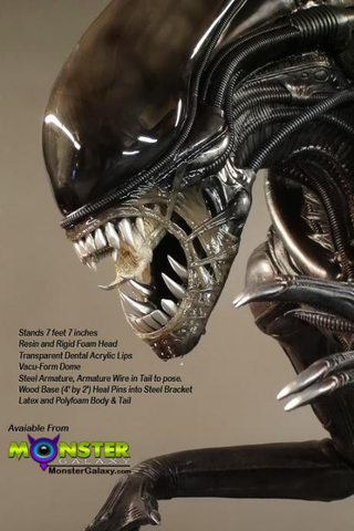 Illustration for article titled Real-Size Alien Statue Guaranteed to Kill You at Night
